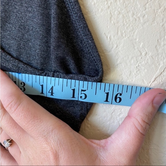 Lululemon Split Back Tank Dk Grey 6 - Picture 3 of 8